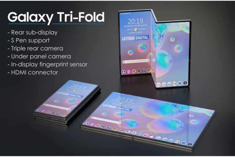 Galaxy Tri Fold New Foldable
